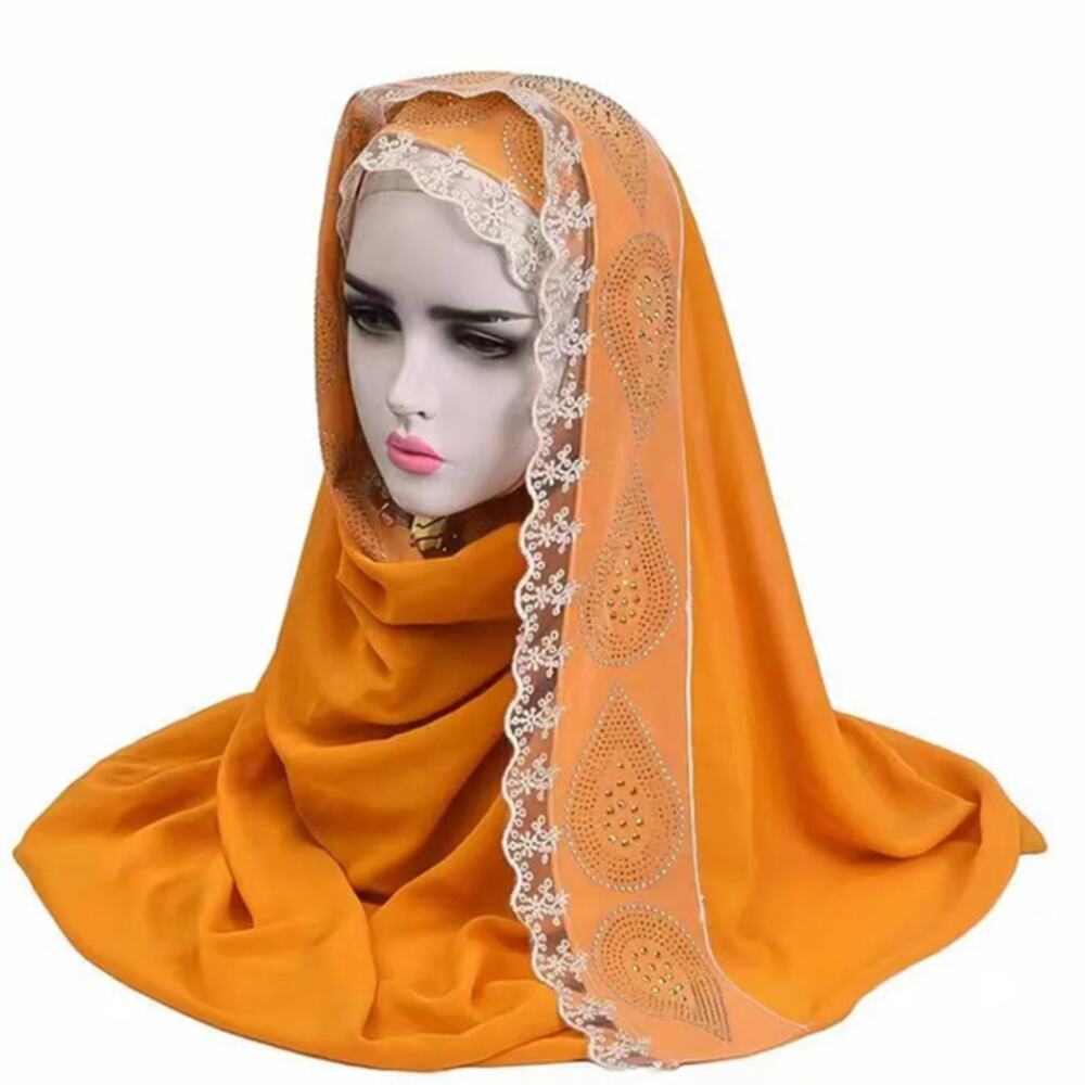 Kashi Inspired Orange Silk Elegance